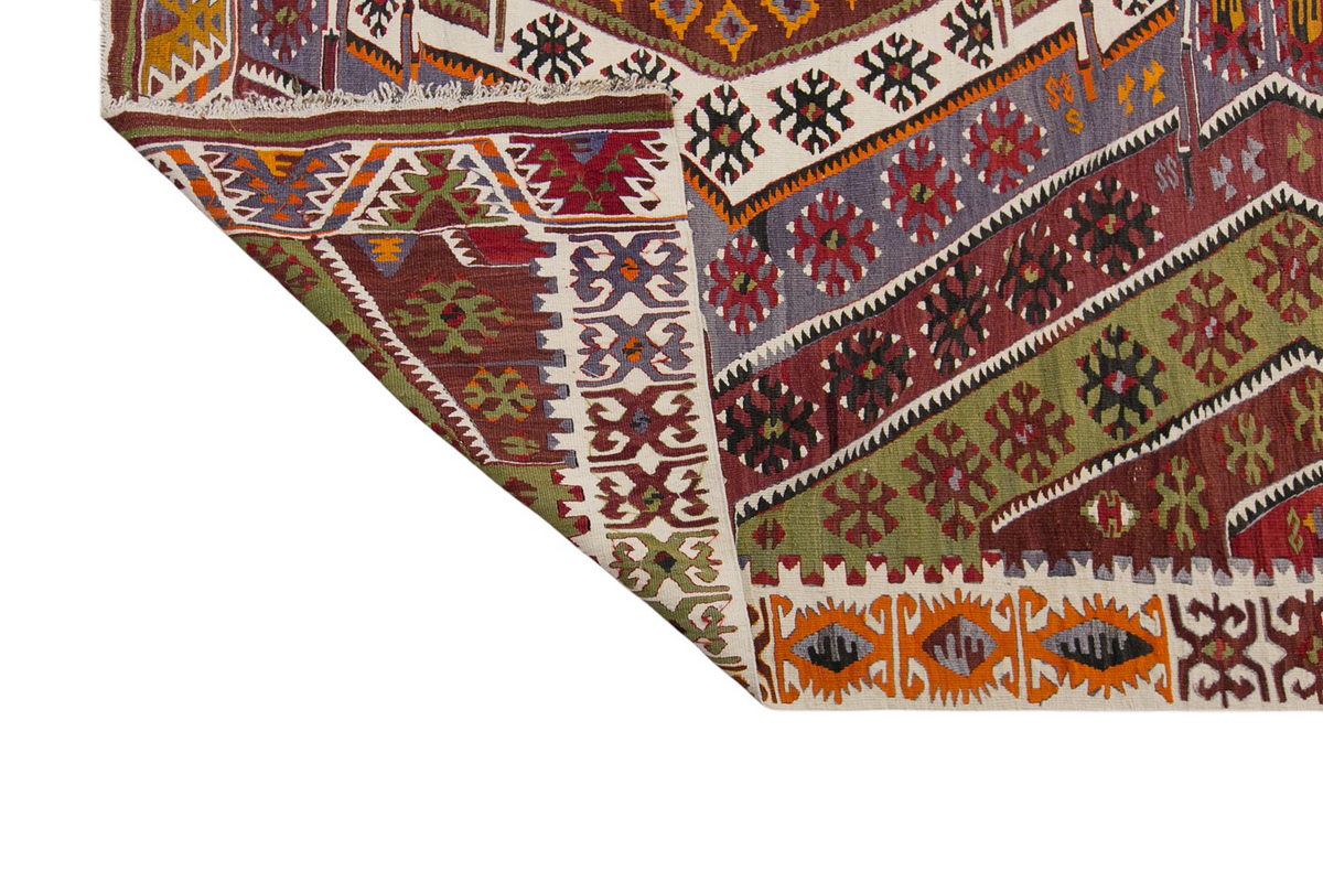 anatolian tribal, 189x434 cm, 6x14 oversized kilim