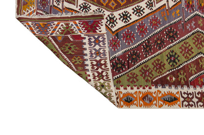 anatolian tribal, 189x434 cm, 6x14 oversized kilim