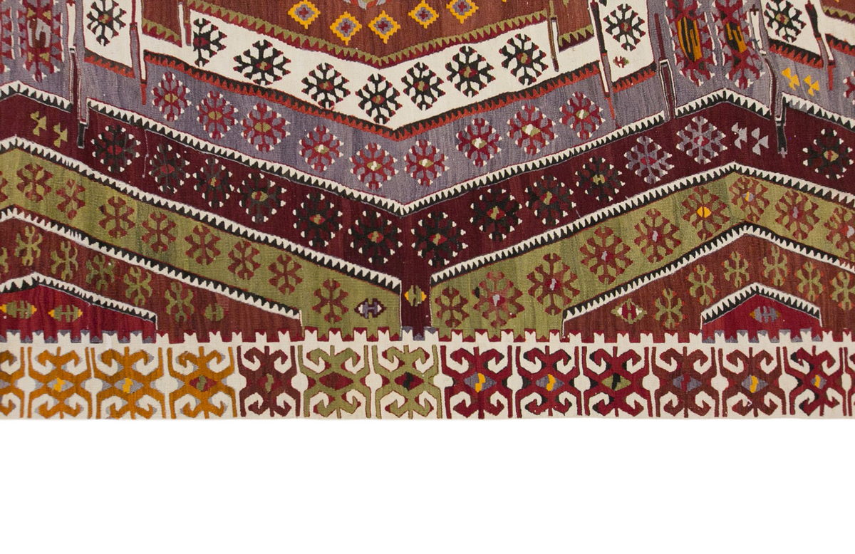 anatolian tribal, 189x434 cm, 6x14 oversized kilim