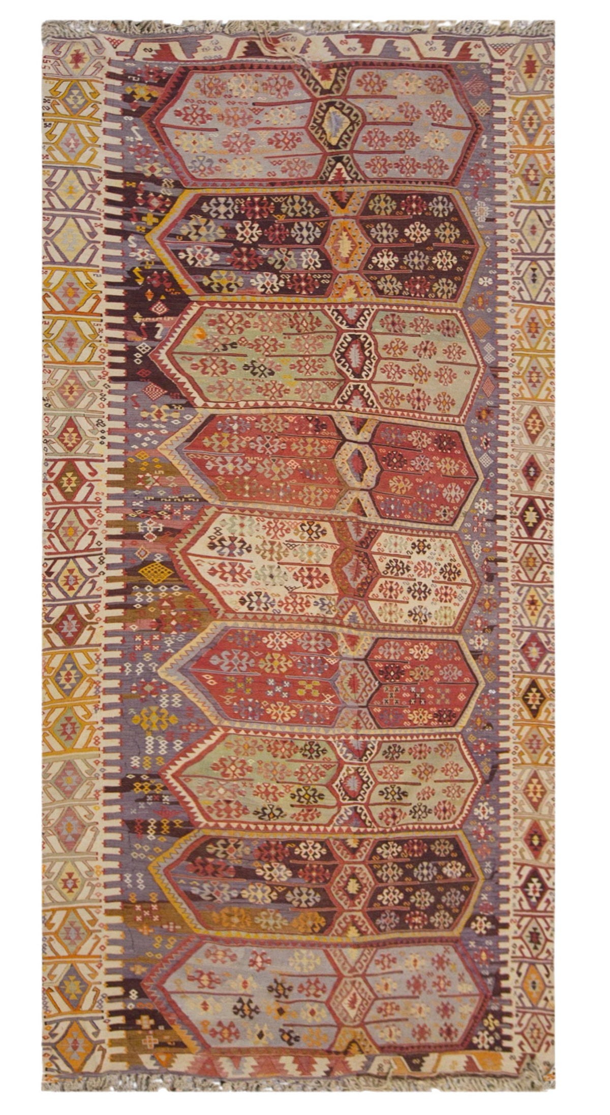 anatolian tribal, 190x375 cm, 6x12 oversized kilim
