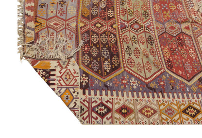 anatolian tribal, 190x375 cm, 6x12 oversized kilim