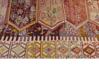anatolian tribal, 190x375 cm, 6x12 oversized kilim