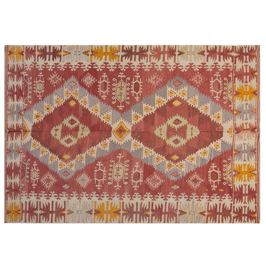 anatolian tribal, 192x277 cm kilim, 6x9 large kilim