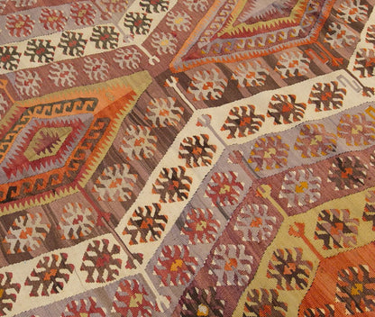 anatolian tribal, 197x412 cm, 6x14 oversized kilim