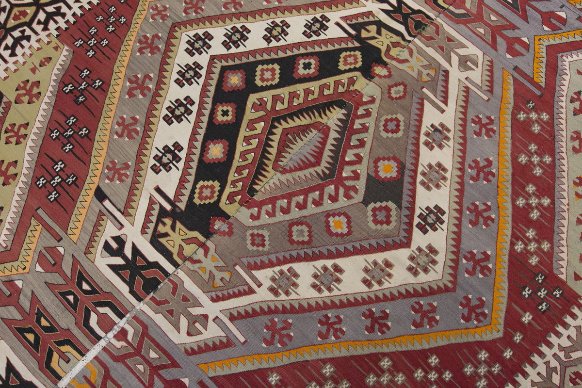 anatolian tribal, 200x517 cm, 7x17 oversized kilim