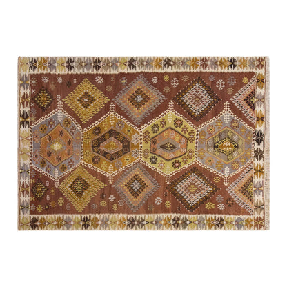 anatolian tribal, 212x356 cm, 7x12 oversized kilim