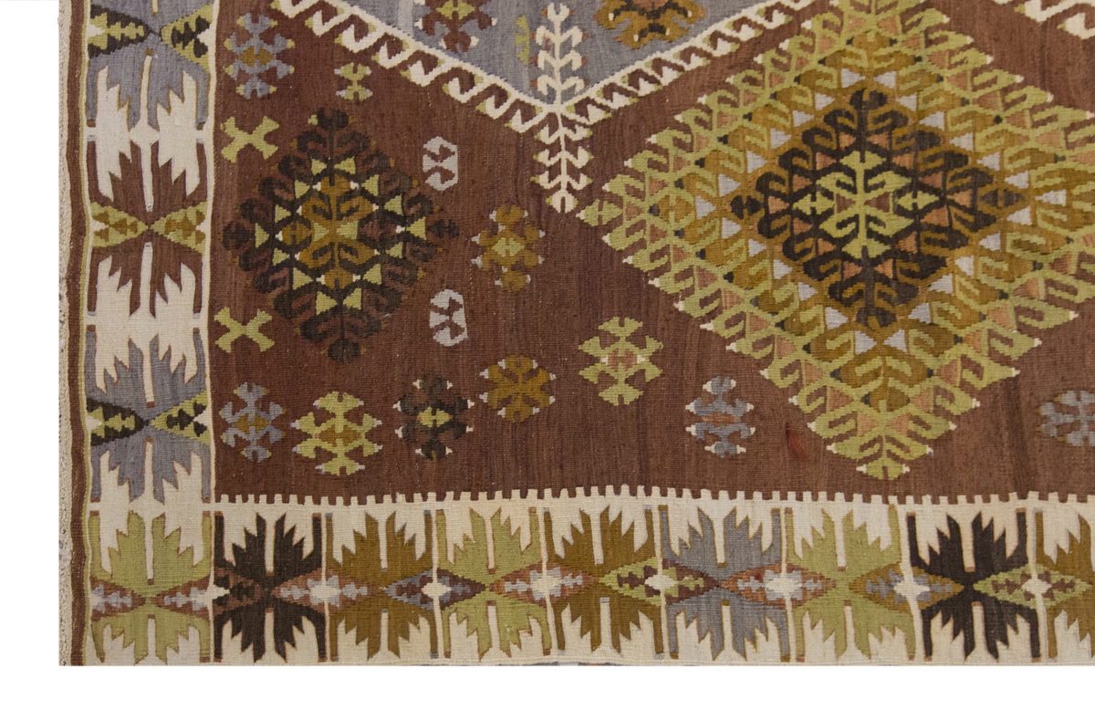 anatolian tribal, 212x356 cm, 7x12 oversized kilim