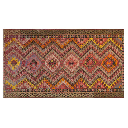 anatolian tribal, 214x367 cm, 7x12 oversized kilim