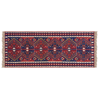 Anatolian tribal kilim, 2.11 x 7.9 ft kilim, 89 x 237 cm