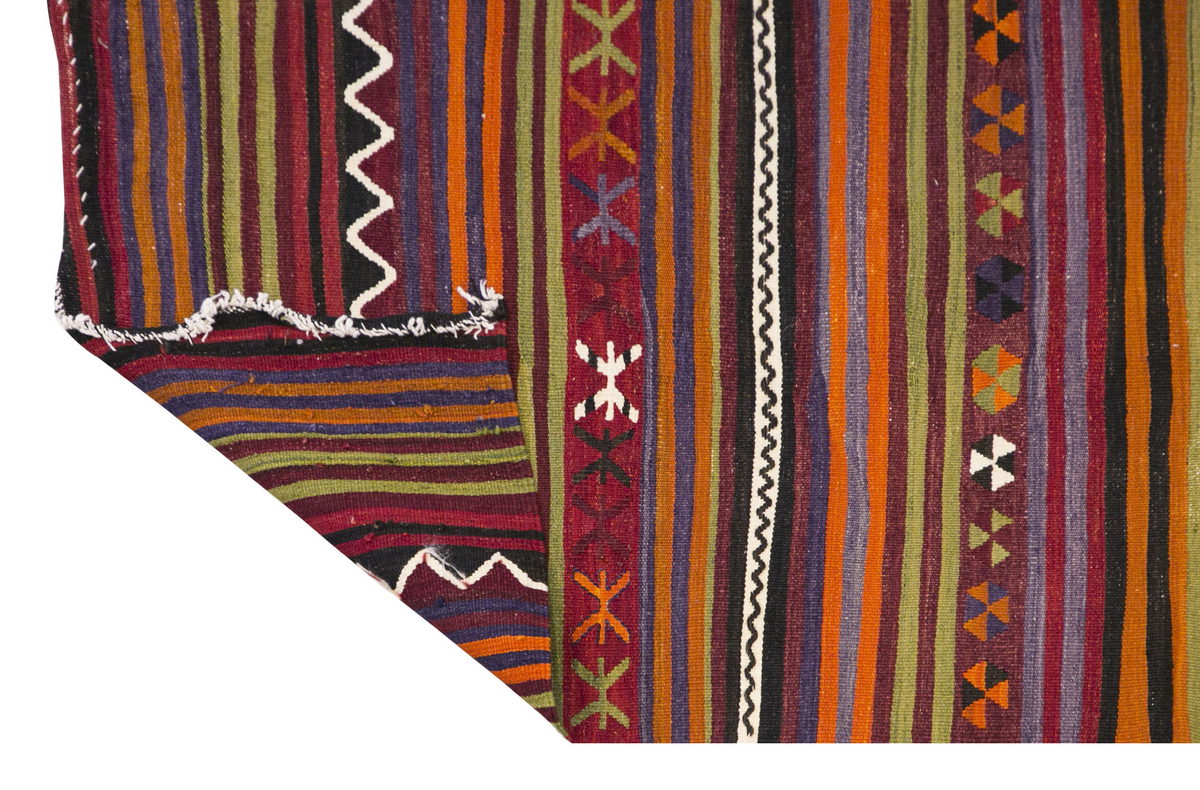 Anatolian tribal kilim, 2.2 x 8.3 ft kilim, 68 x 253 cm