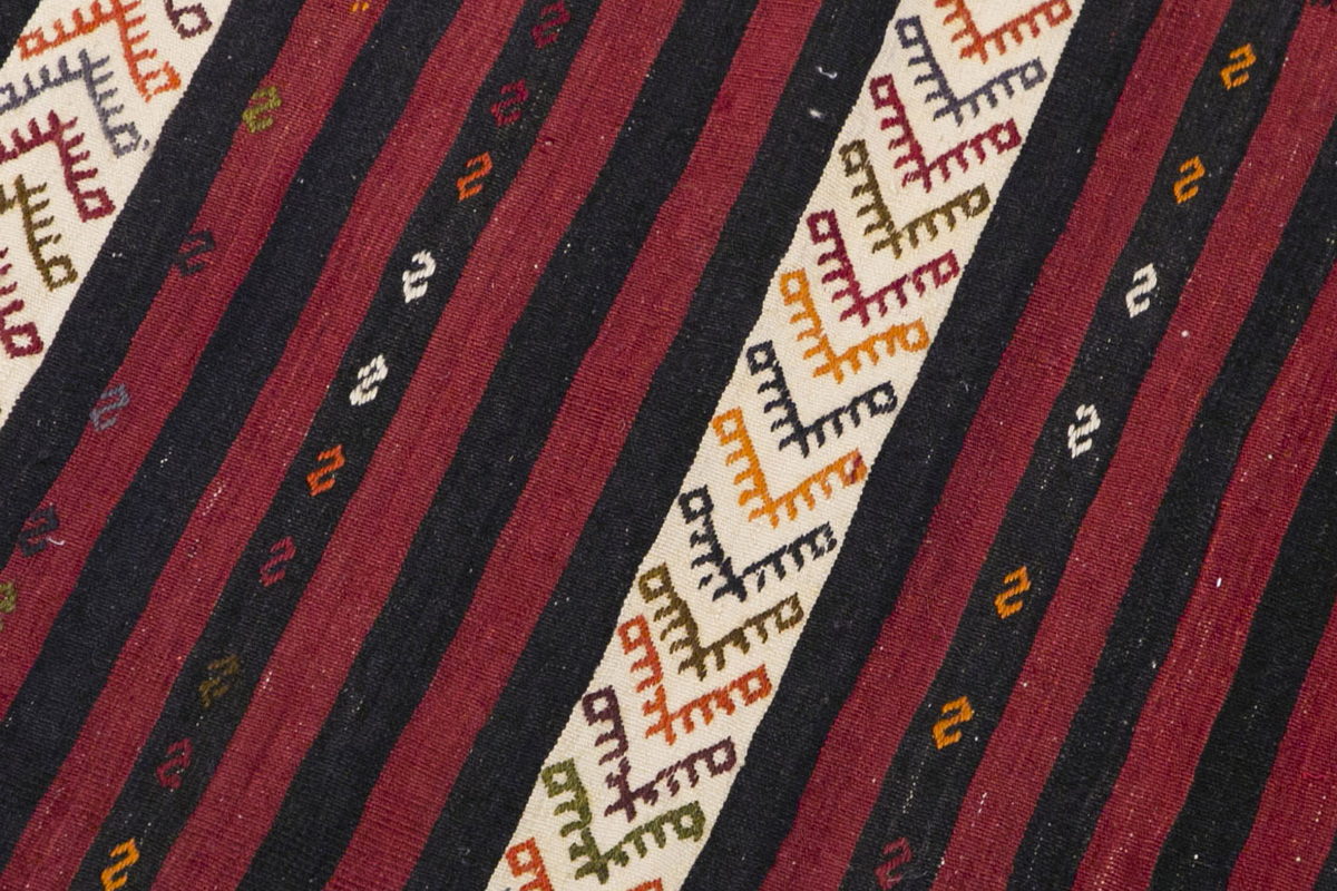 Anatolian tribal kilim, 2.3 x 10.1 ft kilim, 69 x 308 cm