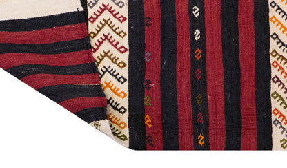 Anatolian tribal kilim, 2.3 x 10.1 ft kilim, 69 x 308 cm