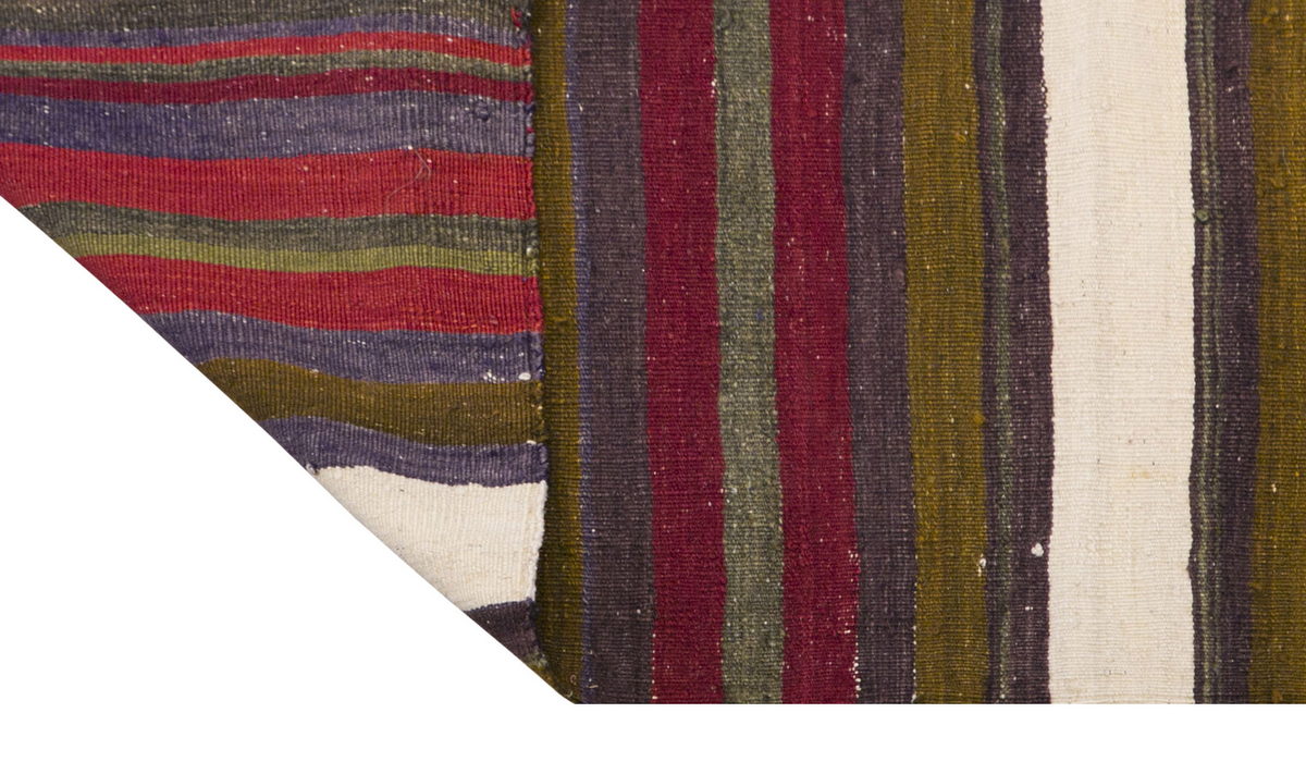 Anatolian tribal kilim, 2.4 x 10.11 ft kilim, 73 x 335 cm