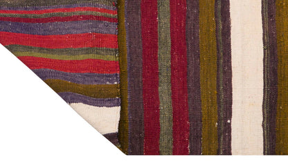 Anatolian tribal kilim, 2.4 x 10.11 ft kilim, 73 x 335 cm