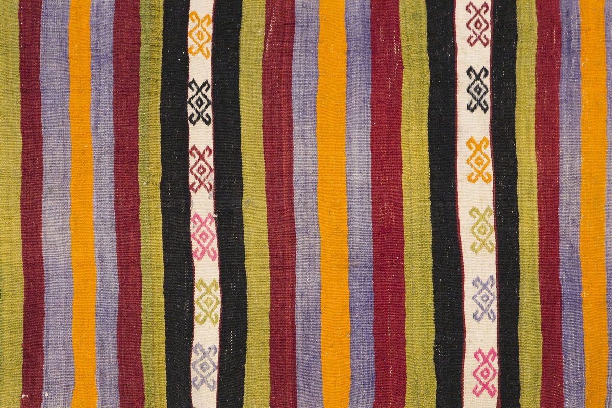 Anatolian tribal kilim, 2.4 x 10.5 ft kilim, 73 x 319 cm