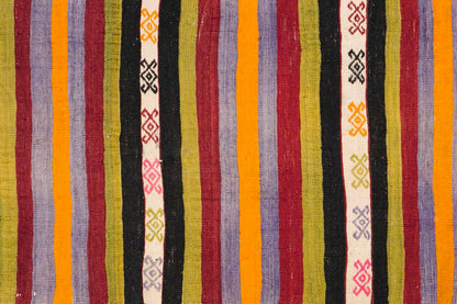 Anatolian tribal kilim, 2.4 x 10.5 ft kilim, 73 x 319 cm