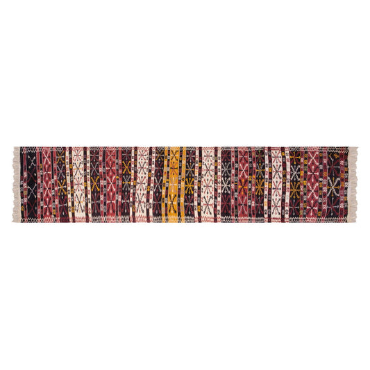 Anatolian tribal kilim, 2.5 x 11.3 ft kilim, 76 x 345 cm