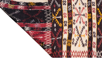 Anatolian tribal kilim, 2.5 x 11.3 ft kilim, 76 x 345 cm