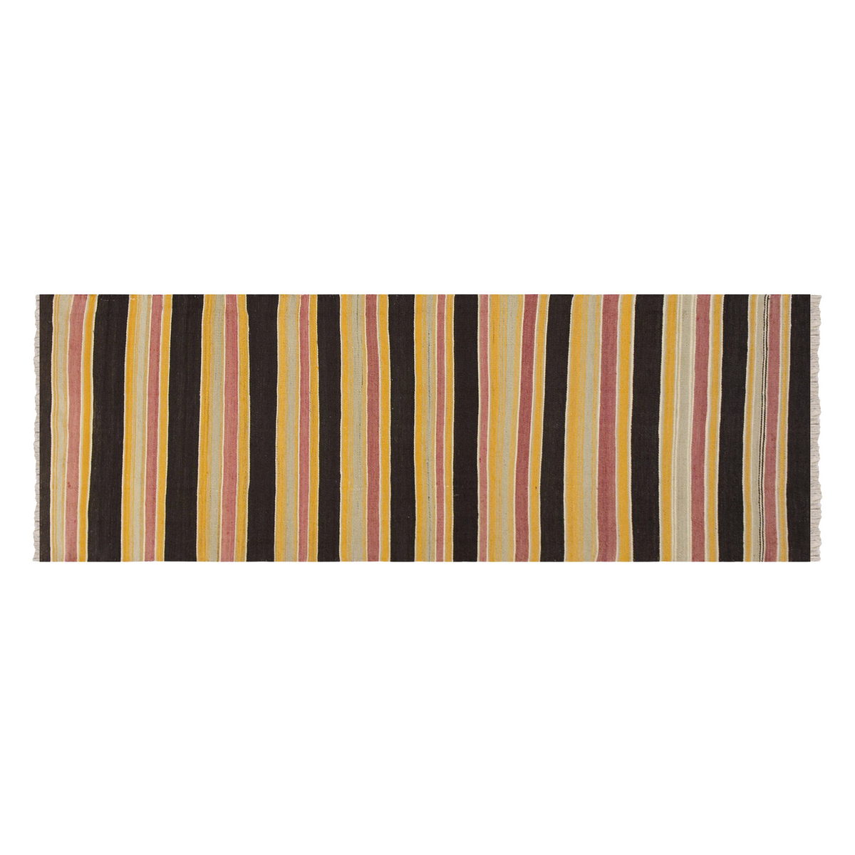 Anatolian tribal kilim, 2.5 x 7.10 ft kilim, 76 x 240 cm