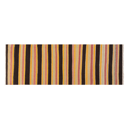 Anatolian tribal kilim, 2.5 x 7.10 ft kilim, 76 x 240 cm