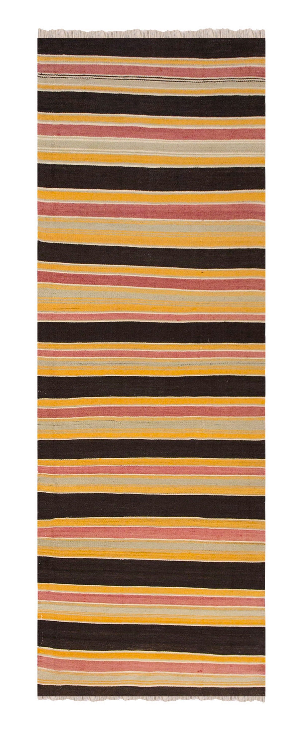 Anatolian tribal kilim, 2.5 x 7.10 ft kilim, 76 x 240 cm
