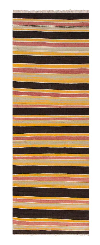 Anatolian tribal kilim, 2.5 x 7.10 ft kilim, 76 x 240 cm