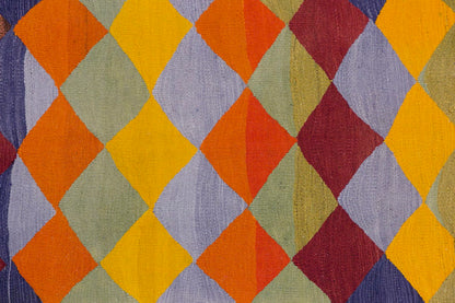 Anatolian tribal kilim, 3.3 x 10.1 ft , 100 x 308 cm