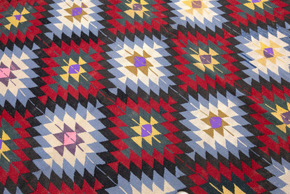 anatolian tribal kilim, 5x10 ft kilim, 160x297 cm