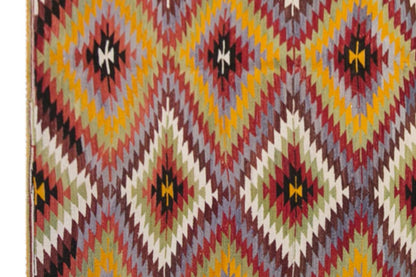 anatolian tribal kilim, 5x7 ft kilim, 155x213 cm