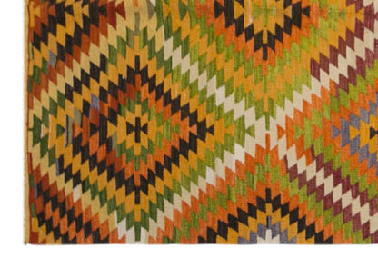 anatolian tribal kilim, 5x8 ft kilim, 153x253 cm