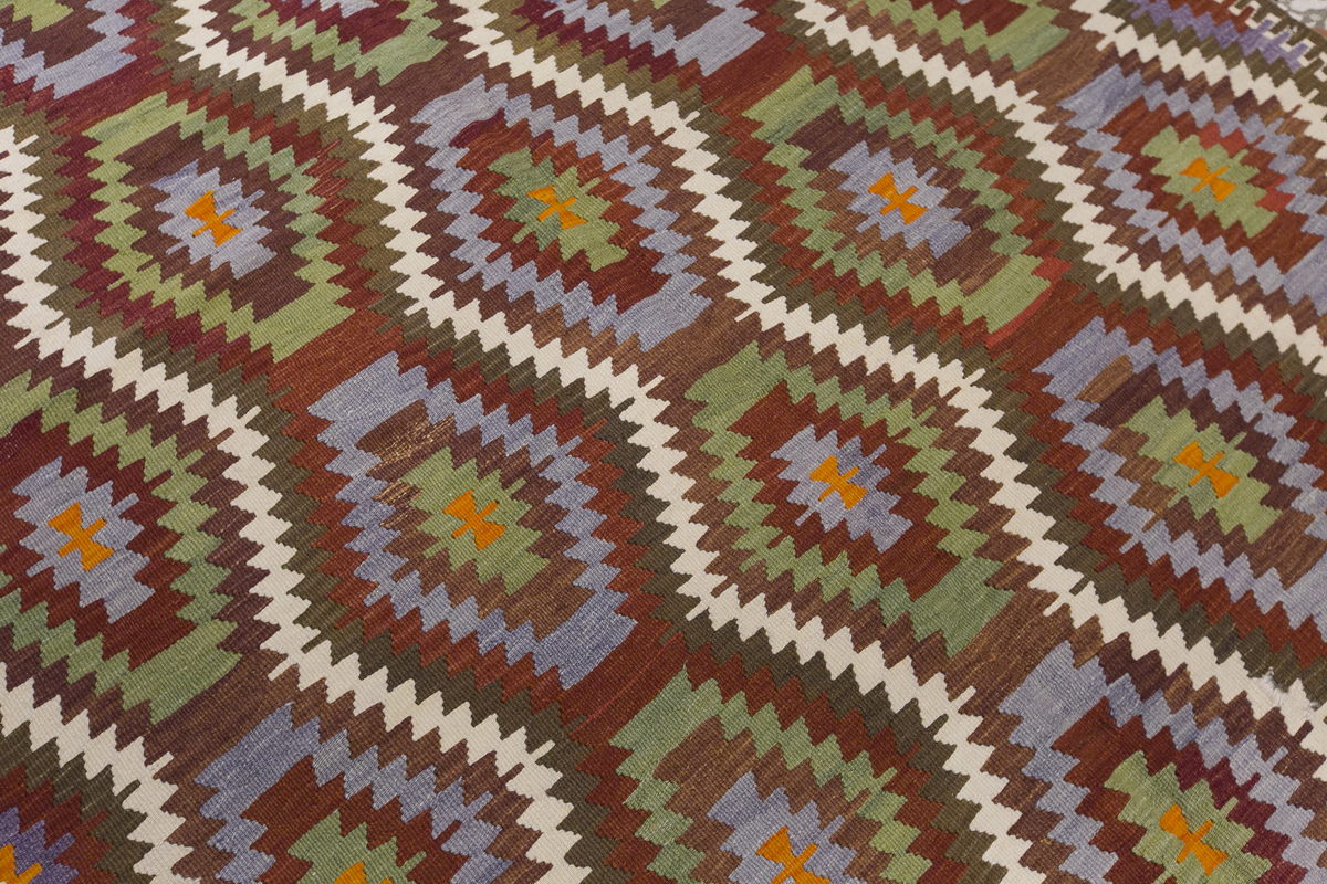 anatolian tribal kilim, 5x8 ft kilim, 160x254 cm