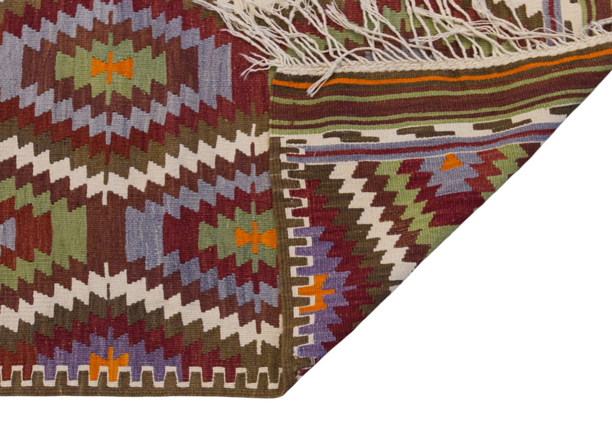 anatolian tribal kilim, 5x8 ft kilim, 160x254 cm