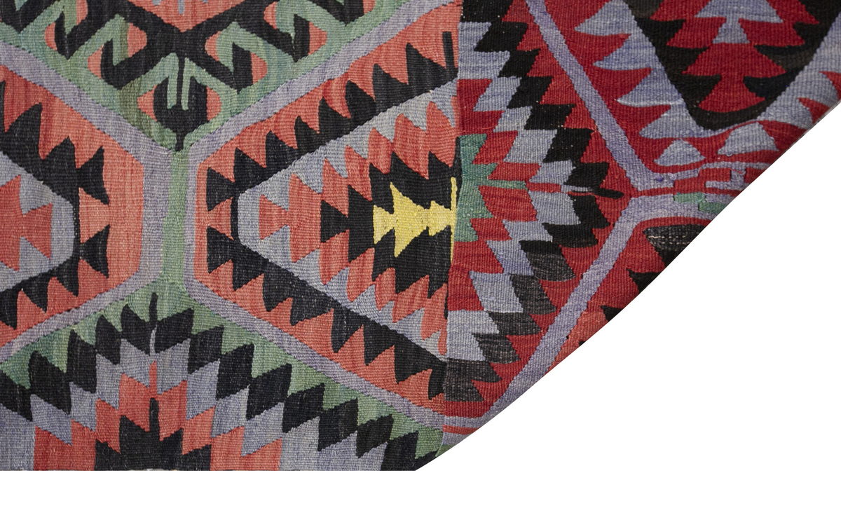 anatolian tribal kilim, 5x9 ft kilim, 146x285 cm