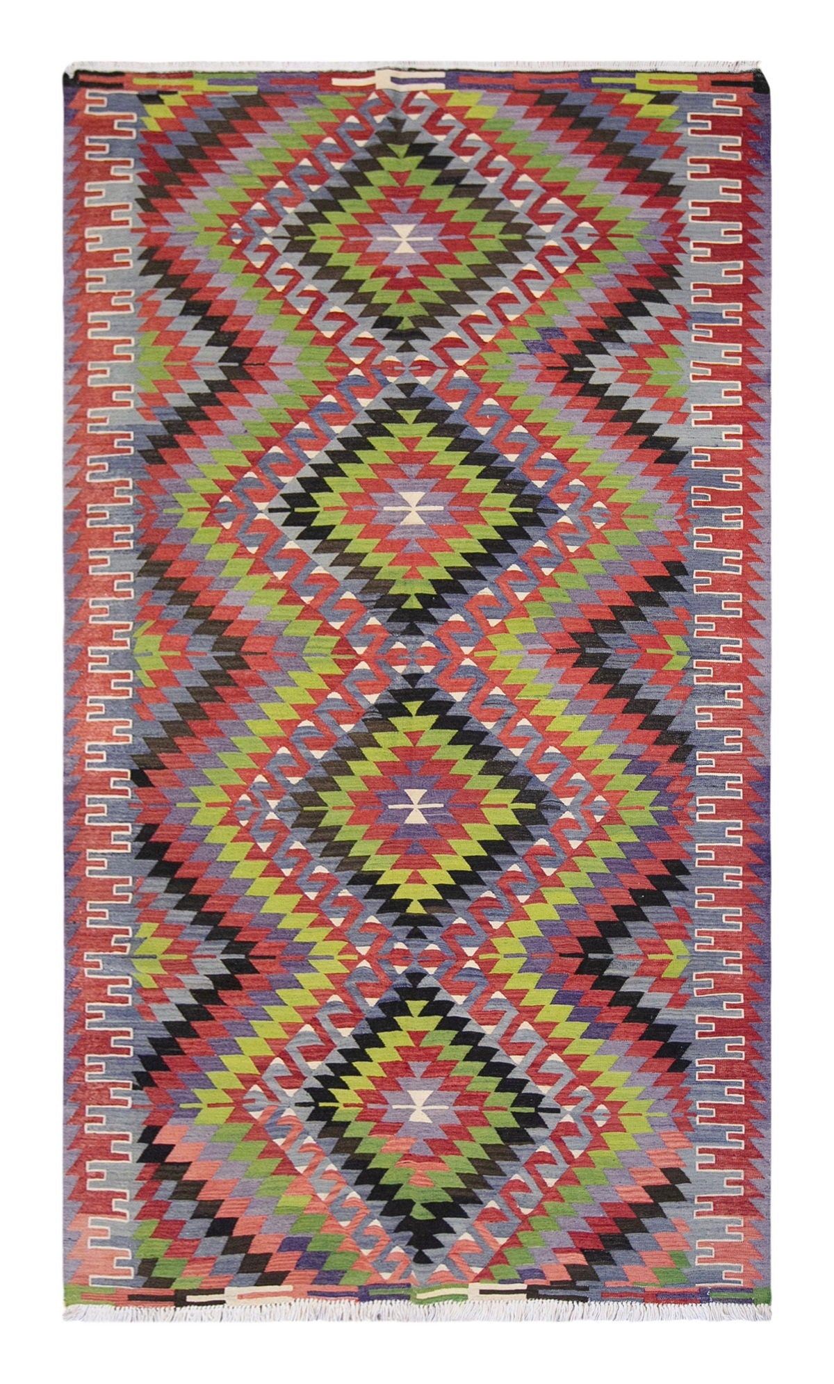 anatolian tribal kilim, 5x9 ft kilim, 160x262 cm