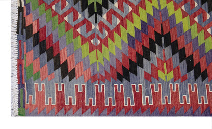 anatolian tribal kilim, 5x9 ft kilim, 160x262 cm