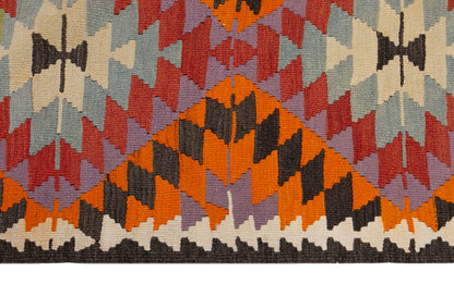 anatolian tribal kilim, 6x10 ft kilim, 174x290 cm
