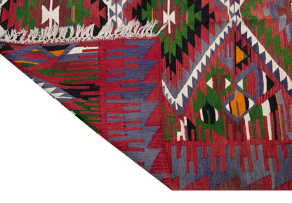 anatolian tribal kilim, 6x10 ft kilim, 175x300 cm