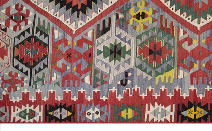 anatolian tribal kilim, 6x10 ft kilim, 178x299 cm