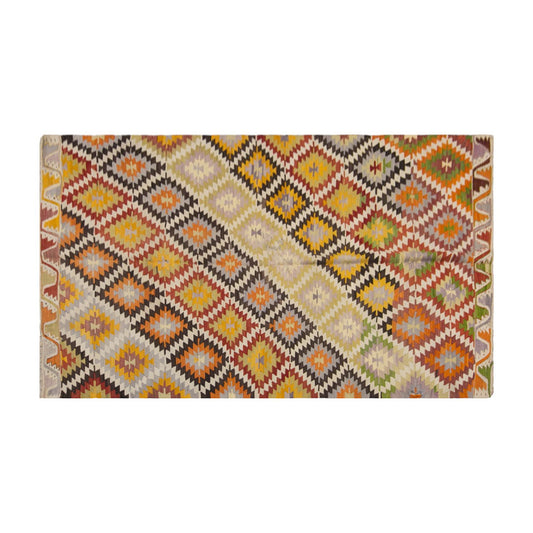anatolian tribal kilim, 6x10 ft kilim, 186x315 cm