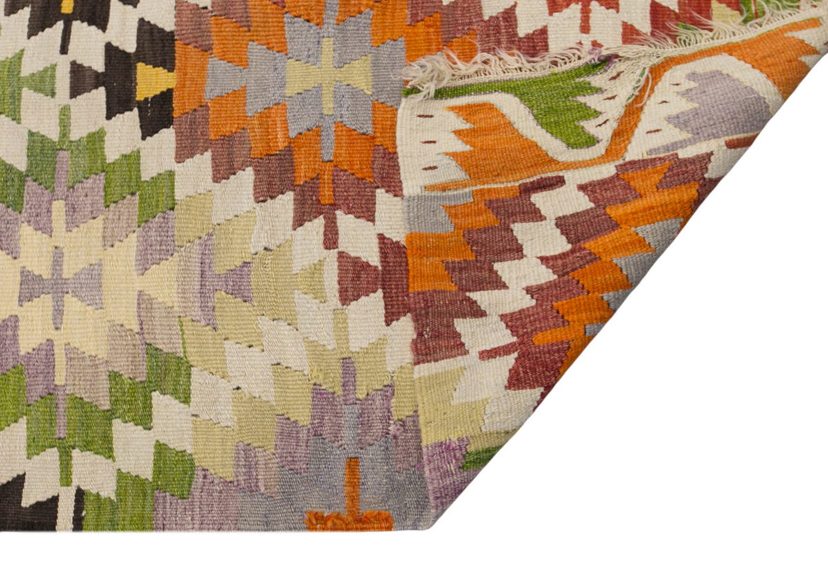anatolian tribal kilim, 6x10 ft kilim, 186x315 cm