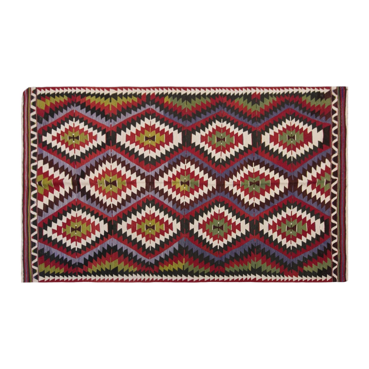 anatolian tribal kilim, 6x11 ft kilim, 170x310 cm