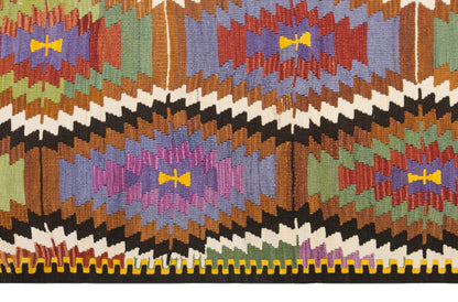 anatolian tribal kilim, 6x9 ft kilim, 168x264 cm