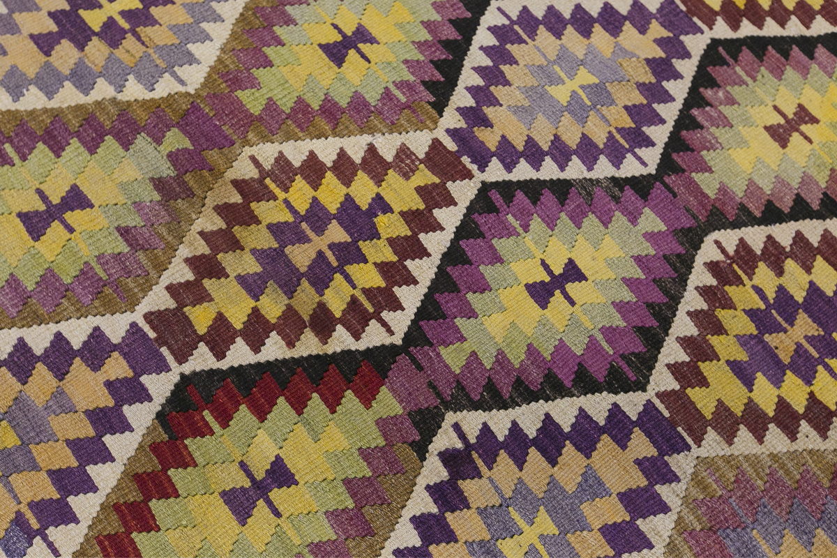 anatolian tribal kilim, 6x9 ft kilim, 175x266 cm