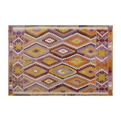 anatolian tribal kilim, 6x9 ft kilim, 178x267 cm
