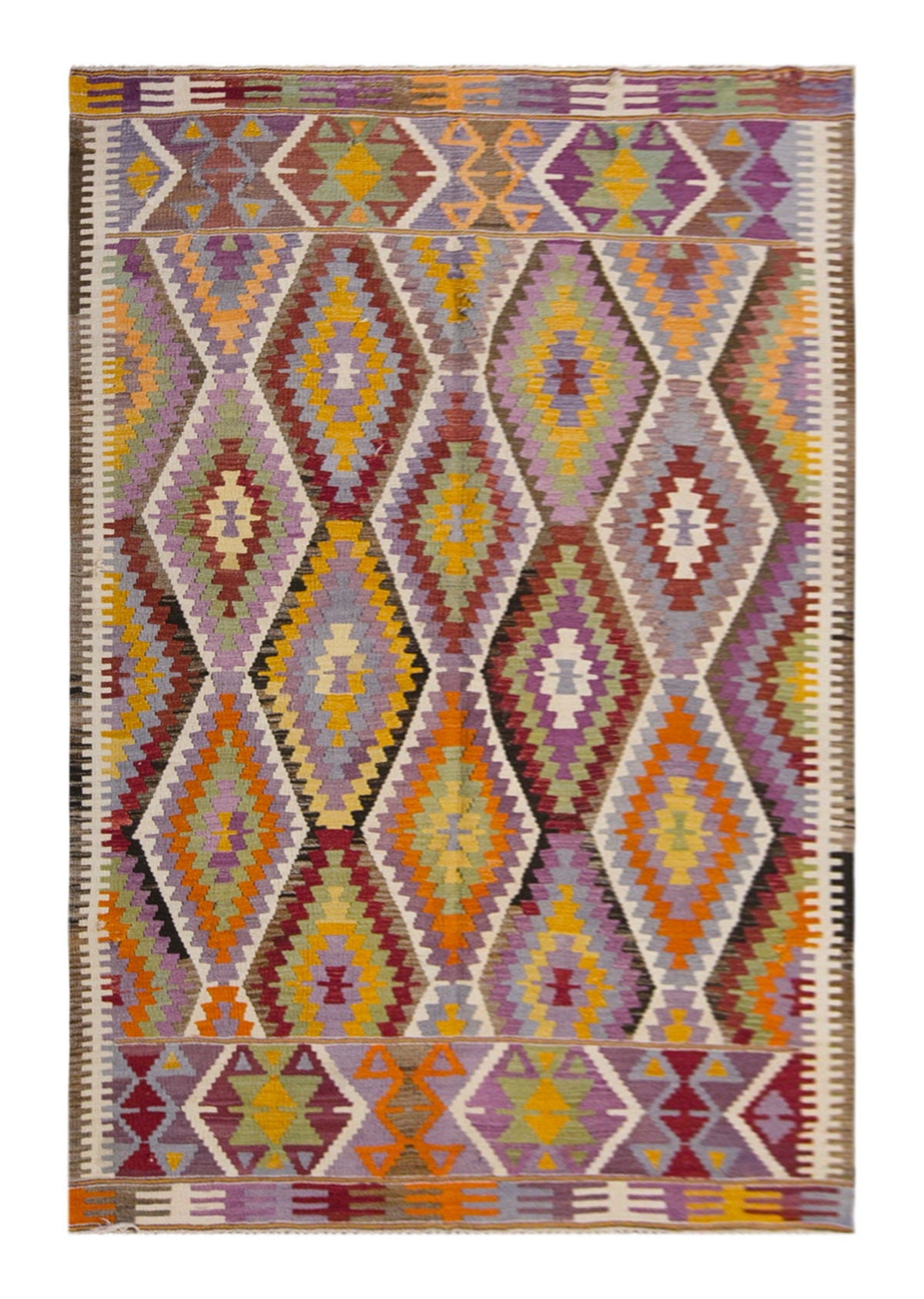 anatolian tribal kilim, 6x9 ft kilim, 178x267 cm