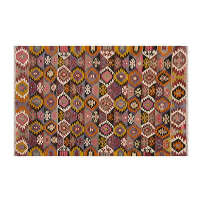 anatolian tribal kilim, 6x9 ft kilim, 178x280 cm