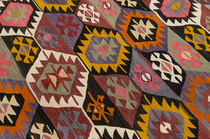 anatolian tribal kilim, 6x9 ft kilim, 178x280 cm