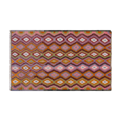 anatolian tribal kilim, 6x9 ft kilim, 180x264 cm