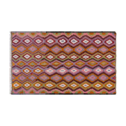 anatolian tribal kilim, 6x9 ft kilim, 180x264 cm