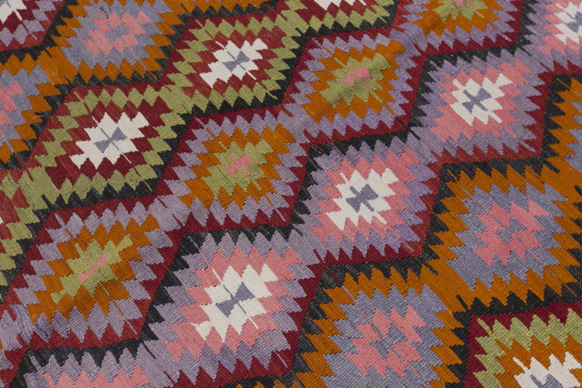 anatolian tribal kilim, 6x9 ft kilim, 180x264 cm